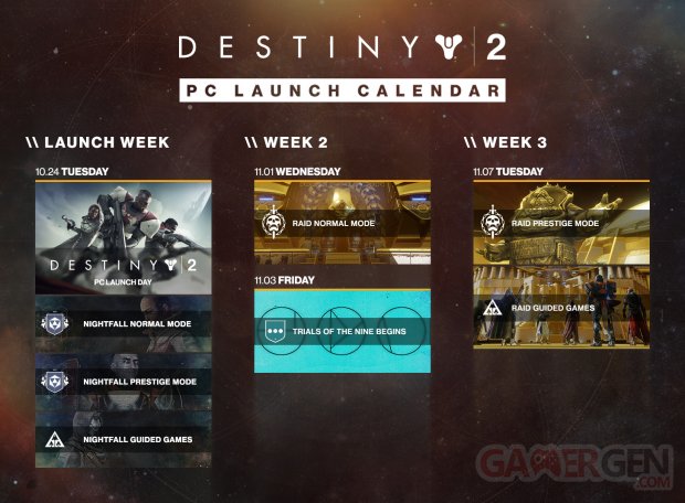 Destiny 2 planning calendrier PC 20 10 2017 (1)