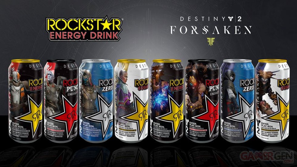 Destiny 2 Rockstar energy
