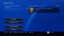Destiny 2 thème dynamique gratuit Countdown to Launch PS4 3