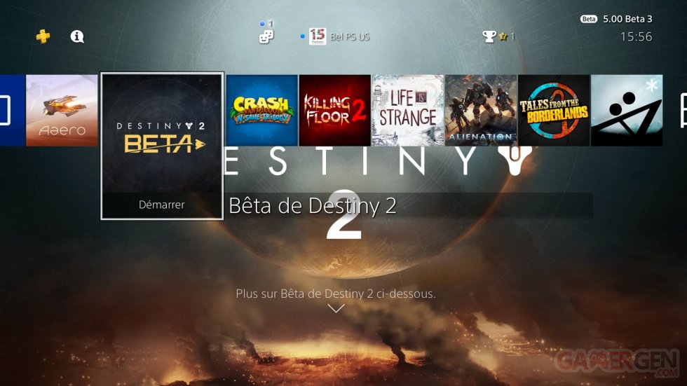 Destiny 2 thème dynamique gratuit Countdown to Launch PS4 6