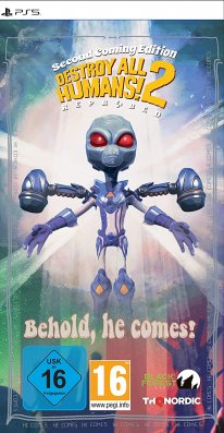 Destroy All Humans 2 Reprobed Second Coming Edition jaquette 1