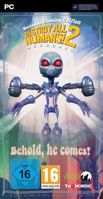 Destroy All Humans 2 Reprobed Second Coming Edition jaquette 3