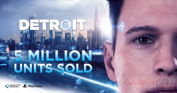 Detroit Become Human 11 08 2020 5 millions sold
