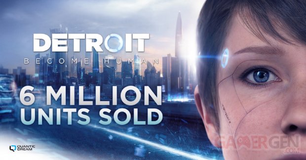 Detroit Become Human 6 millions chiffres ventes