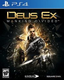 Deus Ex Mankind Divided jaquette PS4.