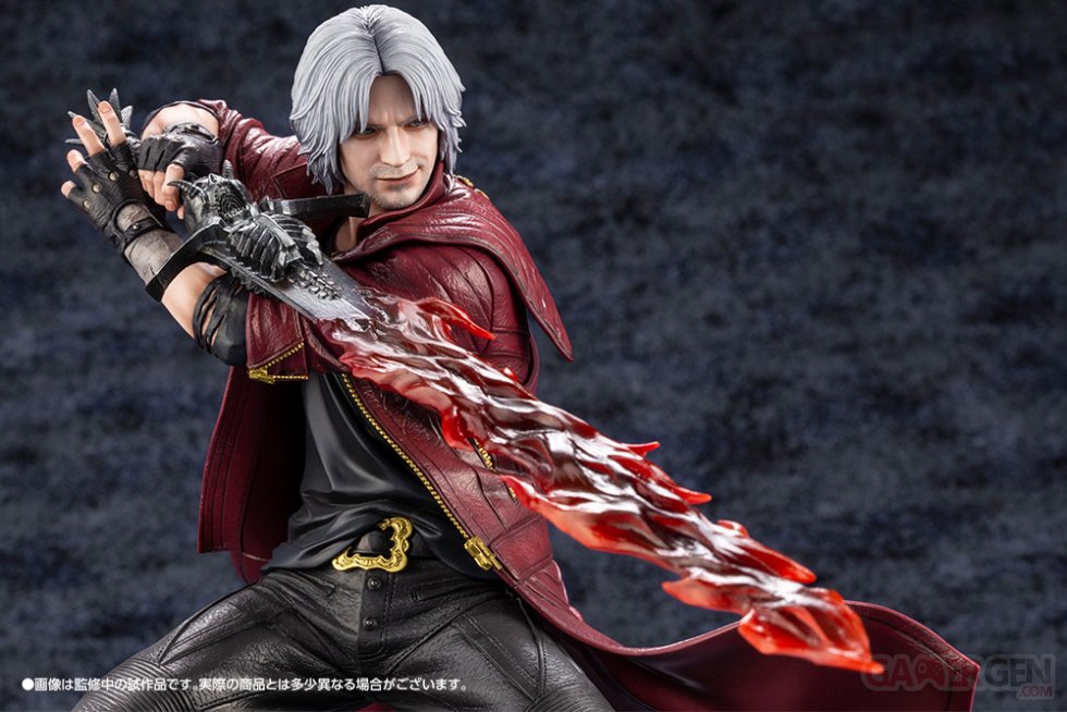 Devil May Cry 5 Statuette Figurine Dante Nero Kotobukiya ArtFX J (12)