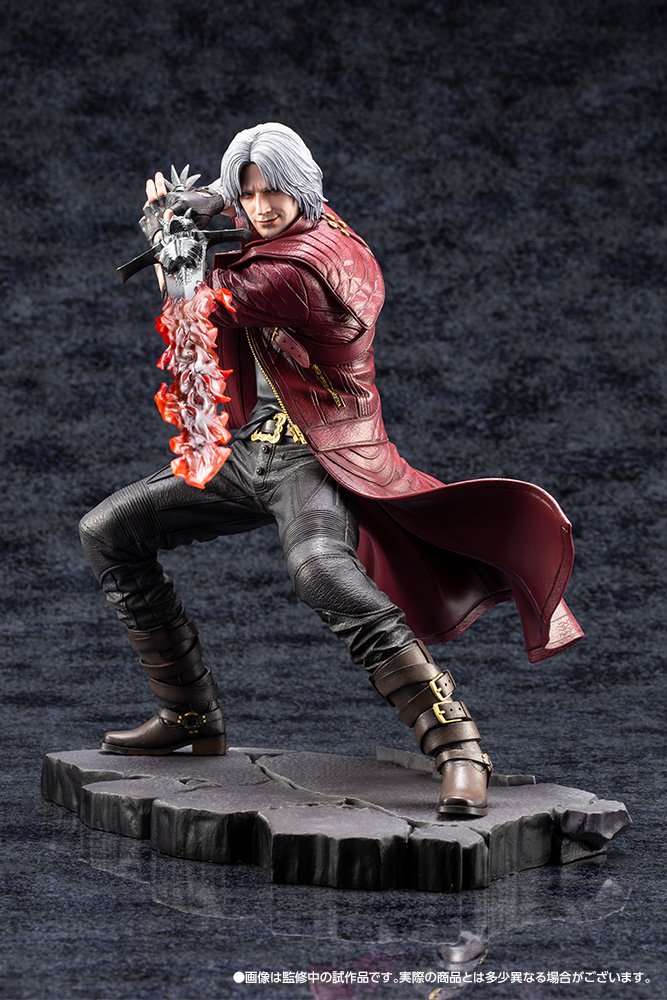 Devil May Cry 5 Statuette Figurine Dante Nero Kotobukiya ArtFX J (1)