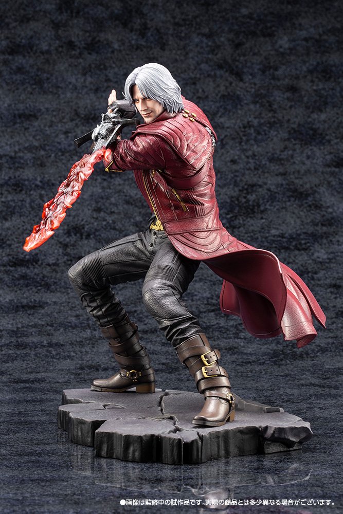 Devil May Cry 5 Statuette Figurine Dante Nero Kotobukiya ArtFX J (2)
