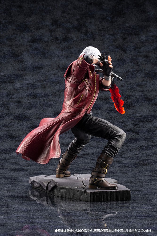 Devil May Cry 5 Statuette Figurine Dante Nero Kotobukiya ArtFX J (6)