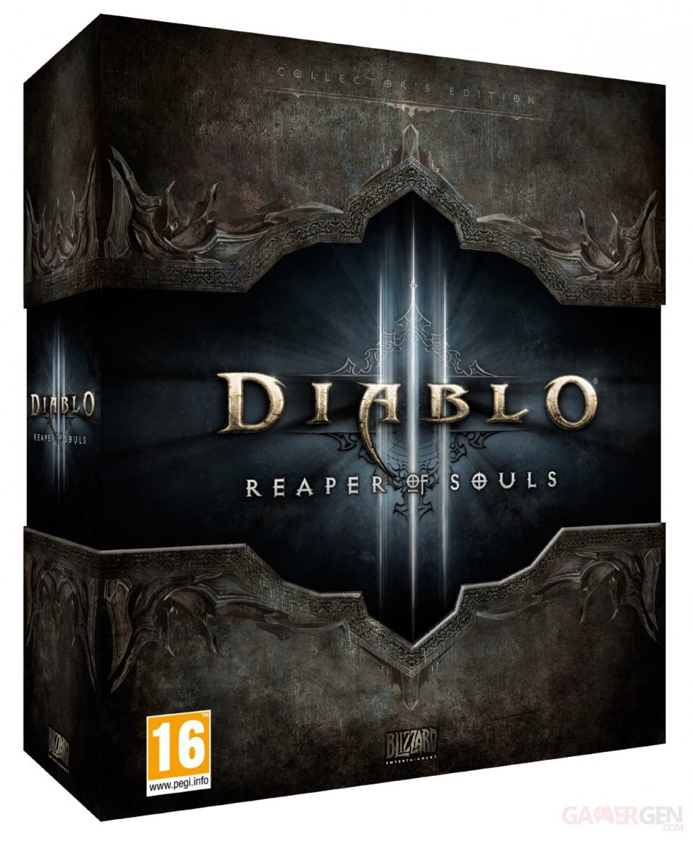 Diablo III Reaper of Souls collector jaquette