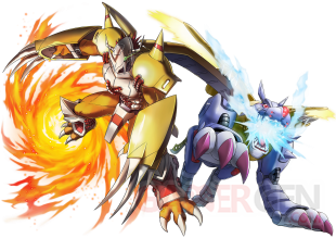 Digimon World Next Order DWNO PS4 artwork WarGreymon MetalGarurumon 15 09 2016