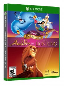 Disney Classic Games Aladdin and The Lion King jaquette Xbox One 02 28 08 2019