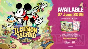 Disney Illusion Island physique PS5 Xbox Series 09 04 2025