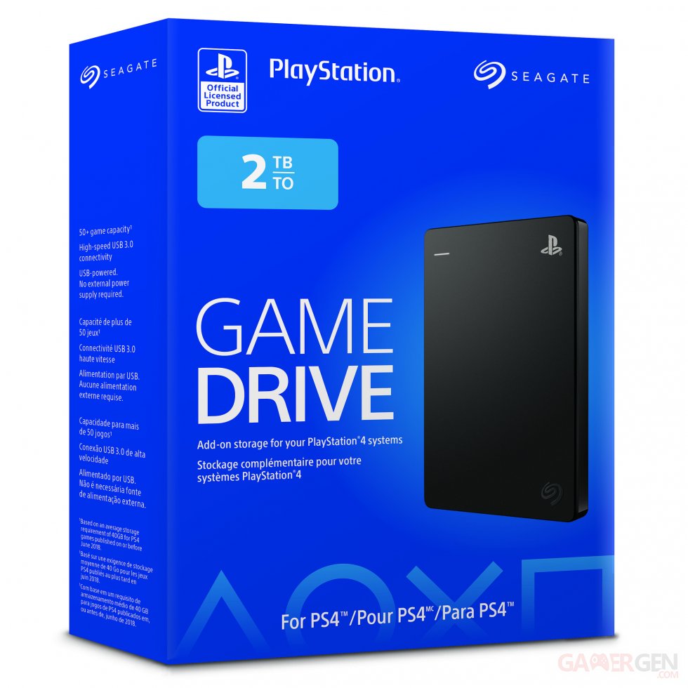Disque Dur PS4 Seagate 2 To images (2)
