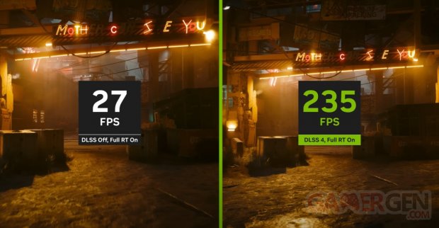 DLSS 4 vs DLSS Off Comparison Cyberpunk 2077