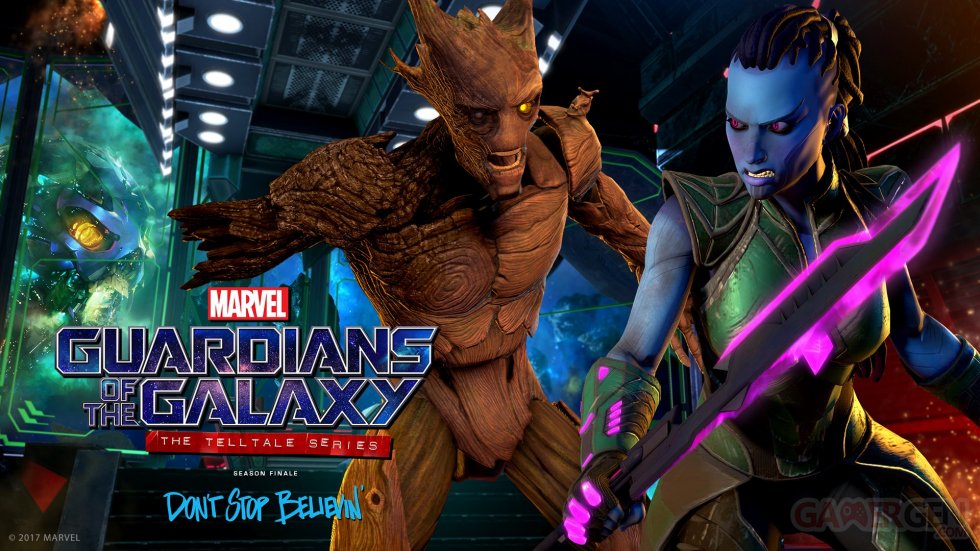 Don't Stop Believin Guardians Galaxy Marvel Telltale Series