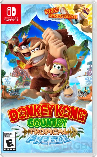 Donkey Kong Country Tropical Freeze images jaquette