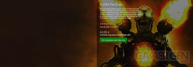 Doom precommande jeux gratuits