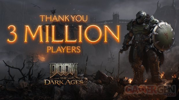 DOOM The Dark Ages 3 trois millions joueurs