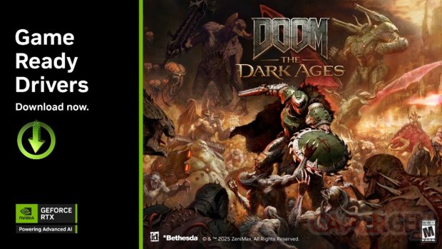 DOOM The Dark Ages Driver Pilote NVIDIA