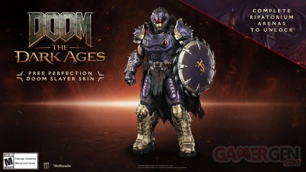 DOOM The Dark Ages SlayerSkin Vanities 16x9 Perfection 01