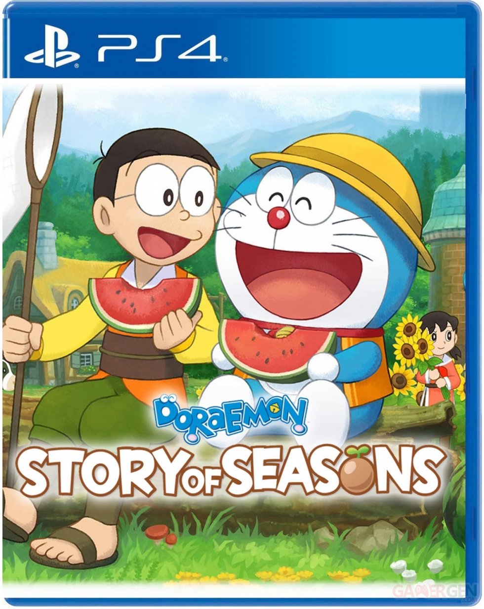 Doraemon Story of Seasons PS4 Jaquette Cover