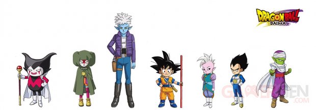 Dragon Ball Daima personnages 19 07 2024