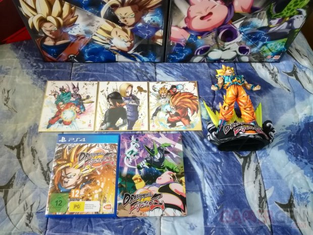 Dragon Ball FighterZ collector unboxing déballage 34 07 02 2018