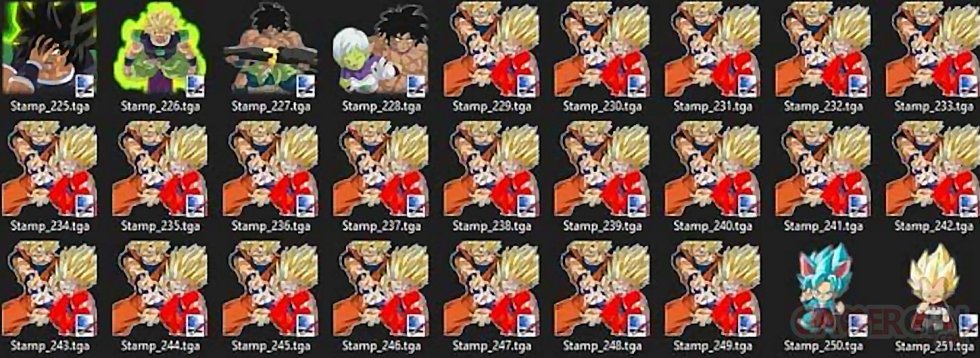 Dragon Ball FighterZ Vignette Z Stamp image