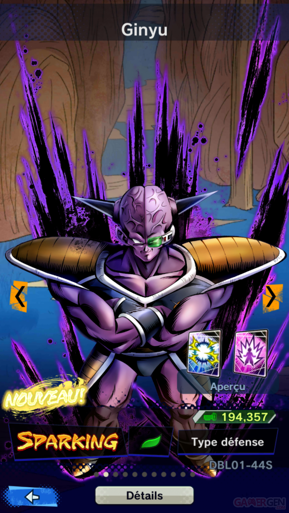 Dragon Ball Legends personnages mise à jour 1.8.0 images (9)