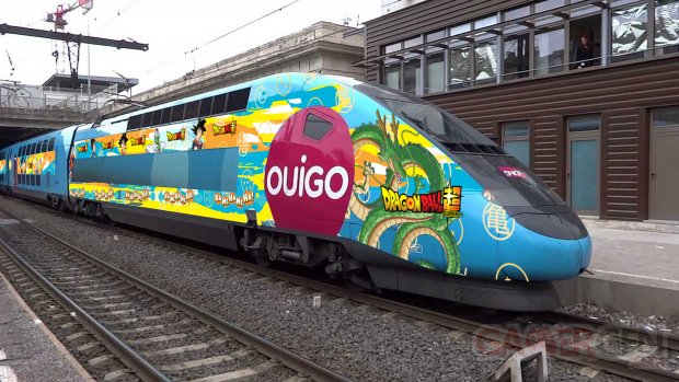 Dragon Ball Super Broly train OUIGO SNCF image