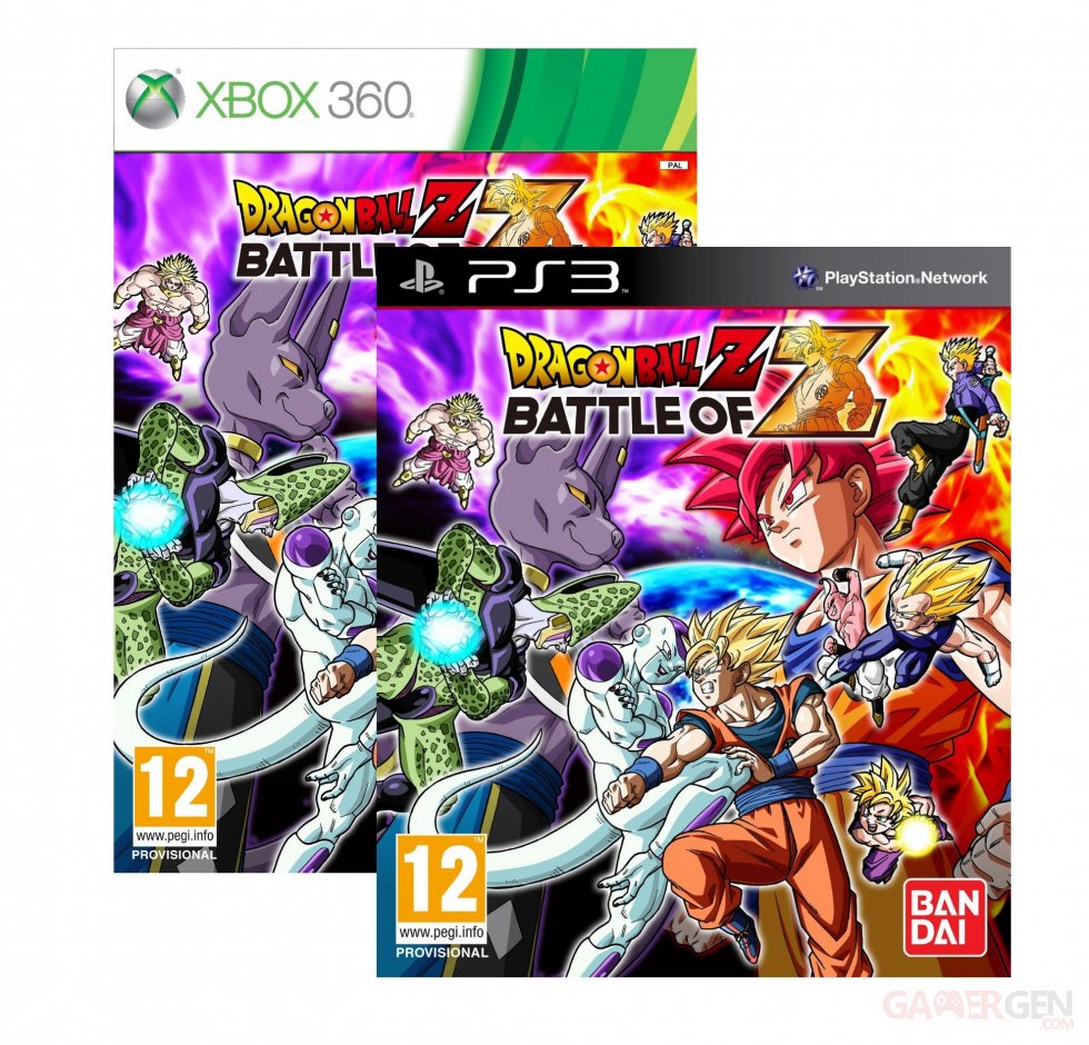dragon ball z battle of z jaquettes 