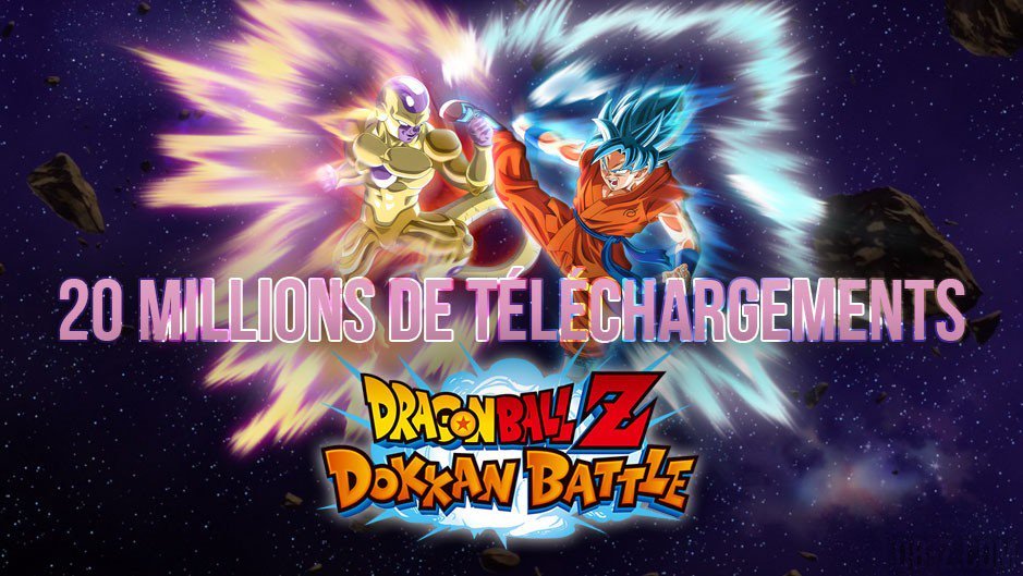 Dragon Ball Z Dokkan Battle 20 millions telechargements cadeaux (1)