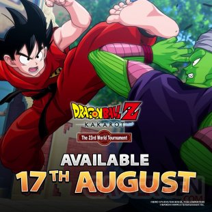 Dragon Ball Z Kakarot 23th World Tournament date sortie
