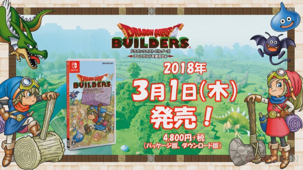 Dragon Quest Builders Switch Date sortie03