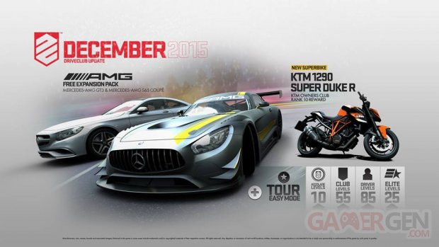 DRIVECLUB DLC de?cembre