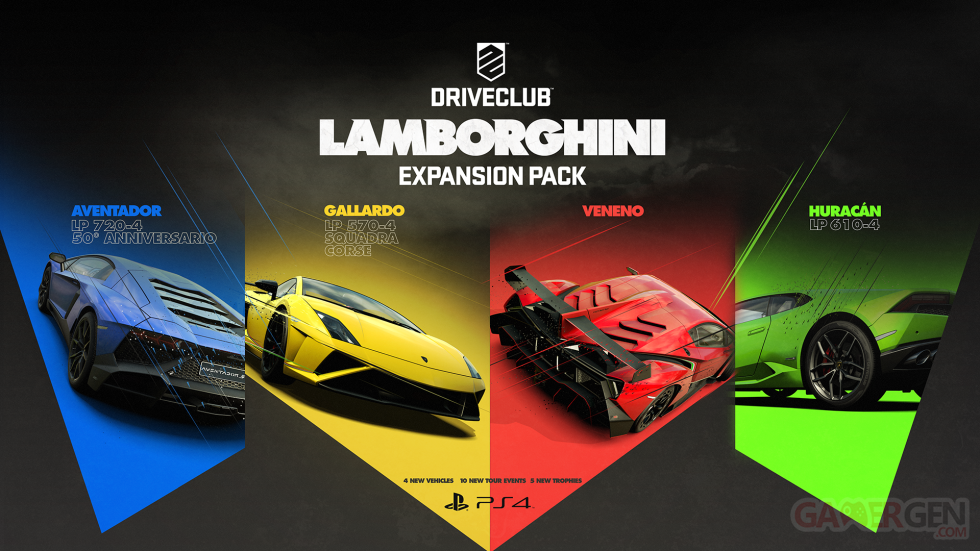 DRIVECLUB Lamborghini DLC