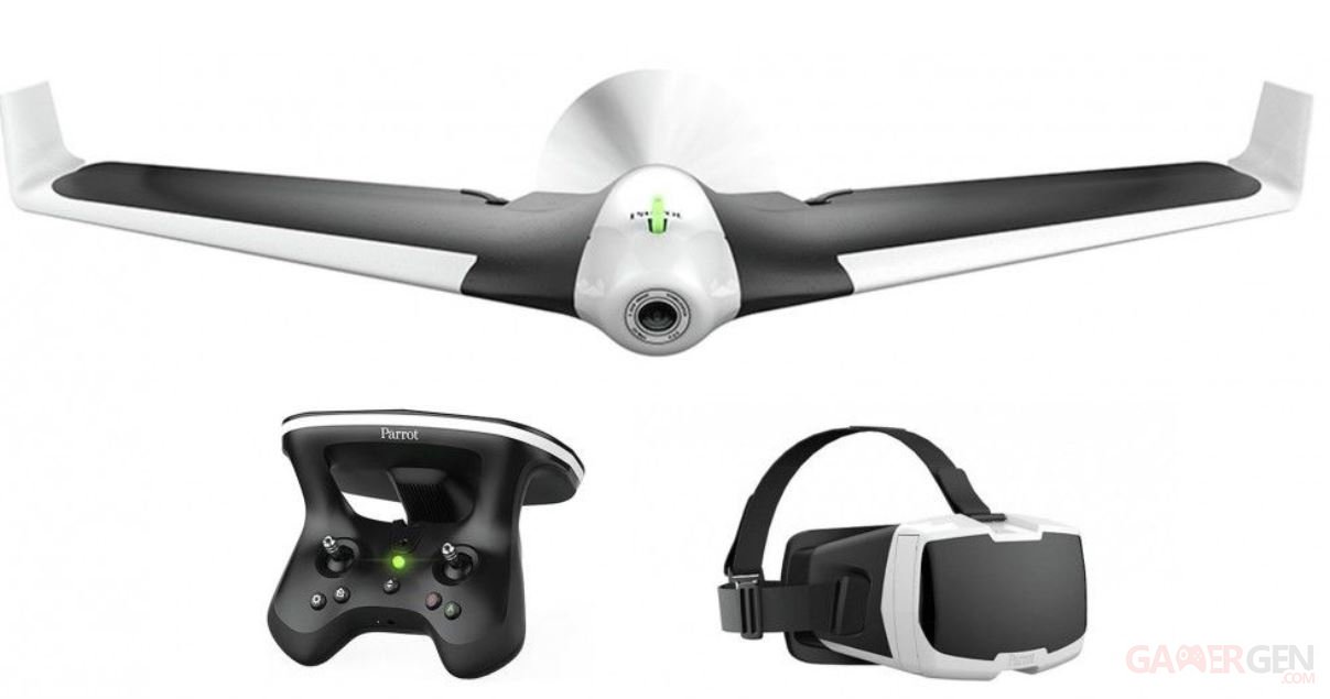 BON PLAN - Le drone Parrot Disco FPV avec casque et