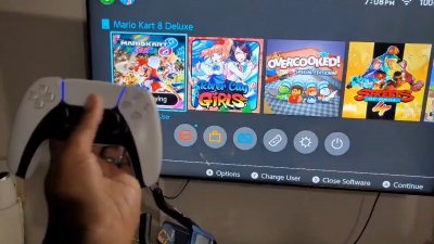 PS5 : la manette DualSense peut fonctionner sur Nintendo Switch
