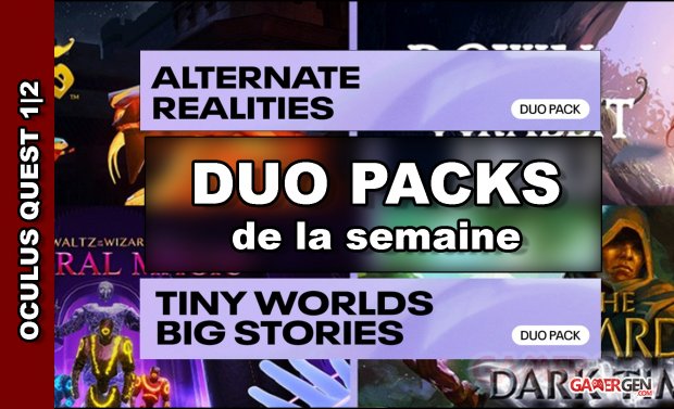 Duo packs de la semaine vignette 2021.09.03