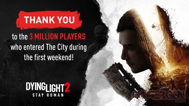 Dying Light 2 Stay Human 3 millions chiffres ventes joueurs techland