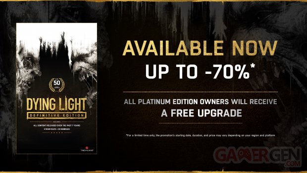 Dying Light Definitive Edition free upgrade