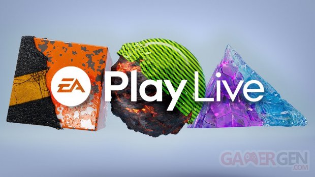 EA Play Live logo Electronic Arts head