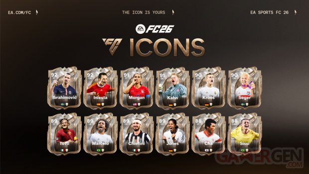 EA SPORTS FC 26 icones icons