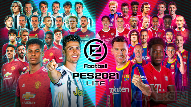 eFootball PES 2021 LITE key art