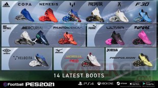 eFootball PES 2021 Season Update Data Pack 2 0 chaussures
