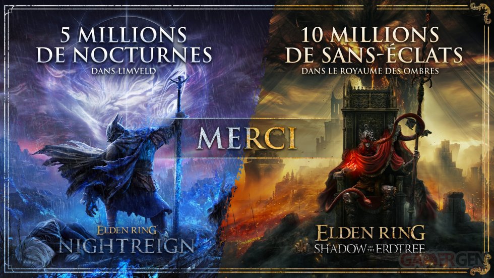 Elden Ring Nightreign Shadow of the Erdtree Chiffres Ventes