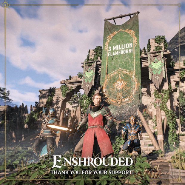 Enshrouded 3 millions