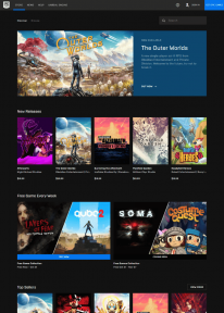 Epic Games Store mise jour octobre 3