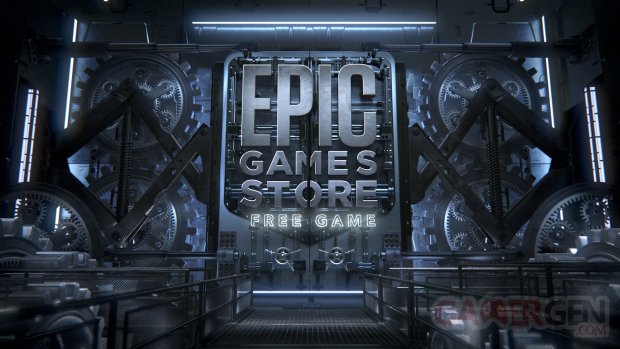 Epic Games Store Vault coffre fort jeu mystère head